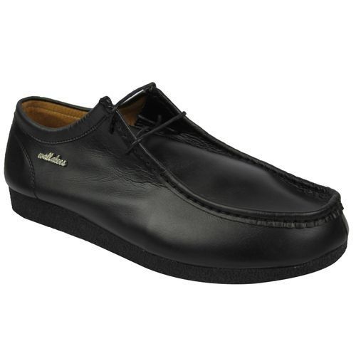 product_image_name-Wallabees-Lace-Up Leather Shoes - Black-1