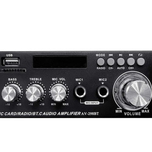 product_image_name-Generic-AV-298BT 300W+300W Hi-Fi Stereo Amplifier Bluetooth Home Audio Karaoke Digital Amplifier EU Plug-6