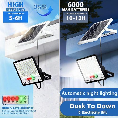 Generic High-Brightness Solar-Powered Outdoor Lights - image 4