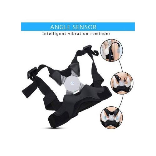 Generic Adult Elastic Hunchback Body Posture Corrector Belt With Adjustable Back Brace - S/M - image 4
