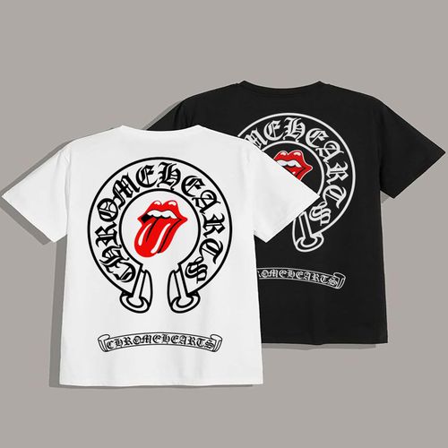 product_image_name-Generic-2-in-1 Fashion Men Round Neck Short Sleeve T-Shirt - Blue-Black/ White-2