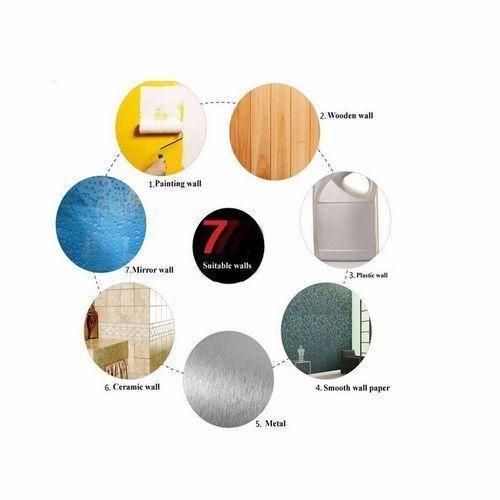 product_image_name-Generic-3D Three-dimensional Acrylic Wall Clock DIY Fashion Mirror Wall Stickers -Silver-5