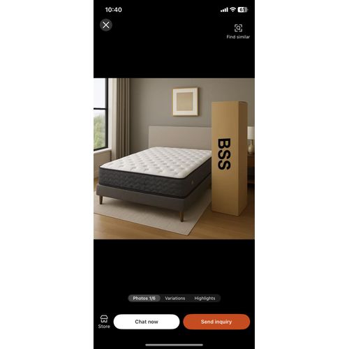 product_image_name-White Label-Compressed 12 inches Queen size mattress -1