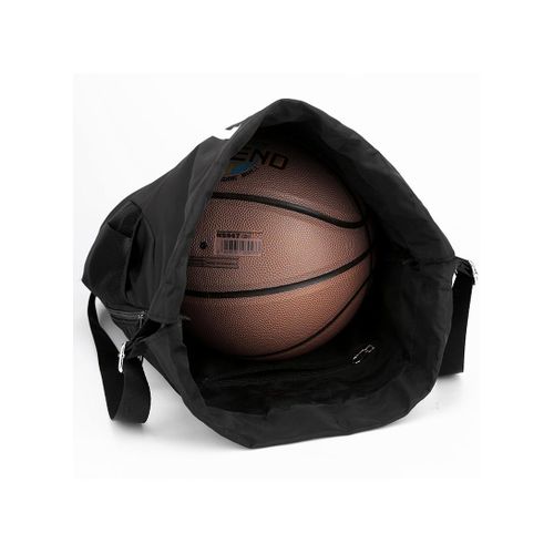 product_image_name-White Label-Drawstring Travel Backpack - Large Capacity Lightweight Sports & Daily Use Bag (W45 x D32 x H16)cm / (W17.7 x D12.6 x H6.3)inch - Black-2