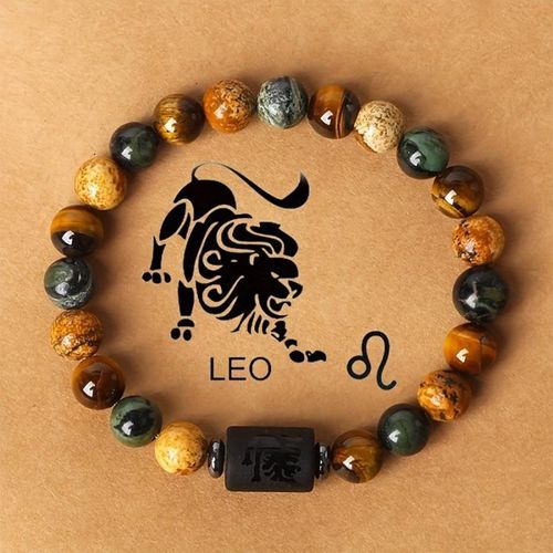 product_image_name-Fashion-Twelve Zodiac Unisex Bracelet Jewelry - Leo-1