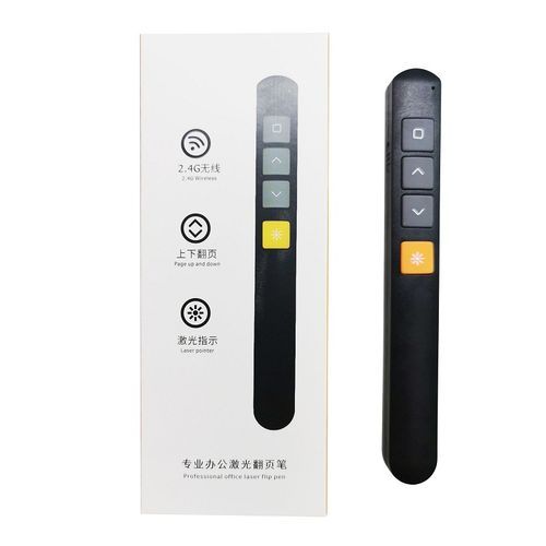 Generic 2.4GHz Multifunctional Wireless Presenter Red Laser Pointer - Black - image 4