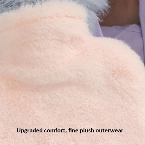 product_image_name-Generic-1L Hot Water Bag Dual Hands Plush Cute Hand Warmer-3