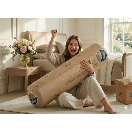 product_image_name-Generic-Oscar 12" Queen Size Roll up Hybrid Spring Mattress – The Ultimate All-Terrain Sleep Solution-2