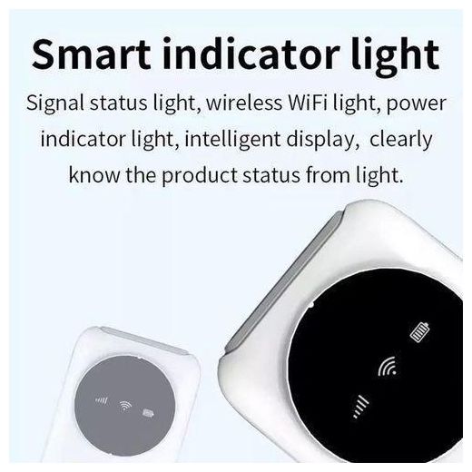 Generic Pocket Hotspot Portable 4G Wireless Router MIFI 3200mAh Mobile Broadband 150Mbps Wide Coverage with SIM Card Slot 10 WiFi Users - image 3