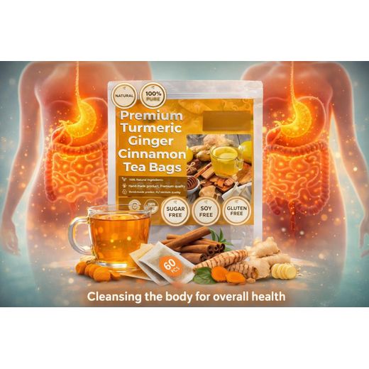 Generic Premium tumeric Ginger and cinnamon tea 100% natural