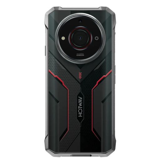 Hotwav T7S Rugged Phone - Dual SIM - 6.52" - 4GB + 4GB RAM - 128GB ROM - 21MP Rear / 8MP Front - 6280mAh - Black + 12 Month Warranty