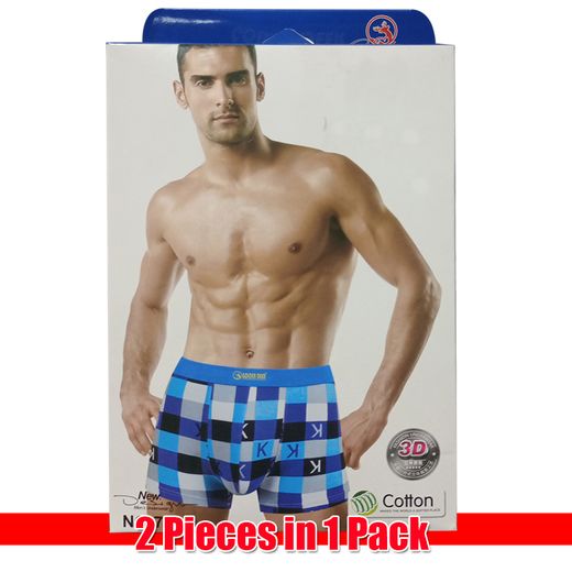 White Label Stylish 2 Piece Boxer Shorts Pack - Multicolour - image 2