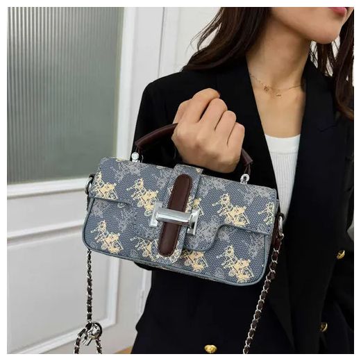Generic Luxury Vintage Chain Strap Bag 2025 – Minimalist Square Crossbody Purse for Women - image 3