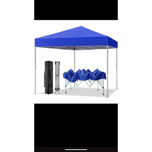 Generic 10x10 FT Pop Up Canopy Tent with Slant Legs and Carrying Bag, Easy Setup Outdoor