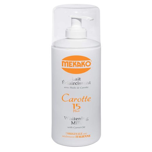 Mekako Carrot 15 Plus Milk With Carrot Oil Body Lotion - 400ml