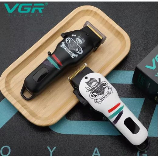 Generic New VGR V-699 & V-971 Gradient Metal Body Men's Electric Hair Trimmer LED Digital Display Intelligent Home Carving - image 2