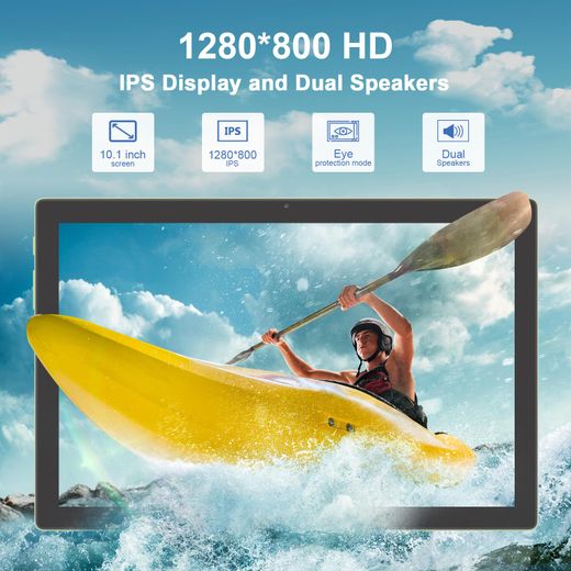 C Idea CM8200 10.1 Inch TabIet Android 14 Lightweight Adult Tablet with 8GB RAM 1TB ROM with Case Purple - image 3