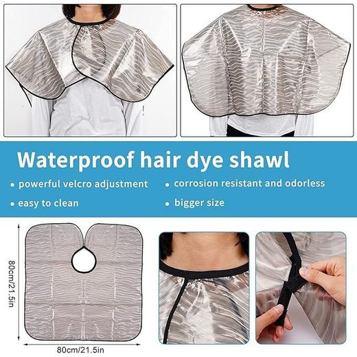 Generic This 20-piece hair coloring set includes a hair coloring bowl, hair coloring brush, ear covers, and gloves, suitable for DIY salon hair coloring, bleaching, and hair dryer tools. - image 2