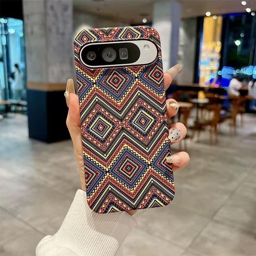 Google Pixel 10 pro xl carbon fiber magnetic case - multicolor