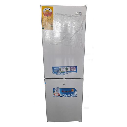 Westpool Wp-197 Double Door Combi Fridge - Silver - 157Litres