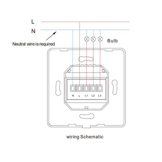 Generic Smart Light Switch/Wifi/Wireless Switch/3Pin/Voice Control/Remote Control/Timer/Smart Home- White - image 4