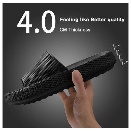 Fashion Men's Slippers, Home Shoes, Non-slip Bathroom Slippers