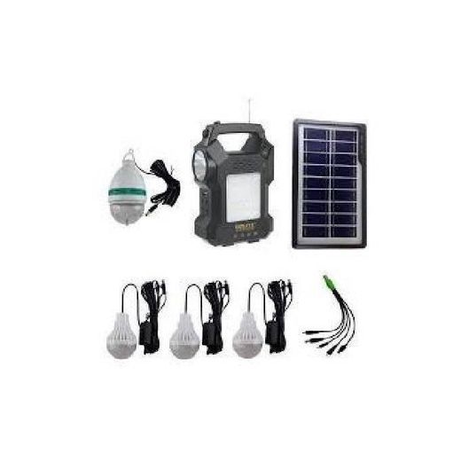 GDLITE Solar Light system with Multimedia Radio Bluetooth Mp3 Black - image 3