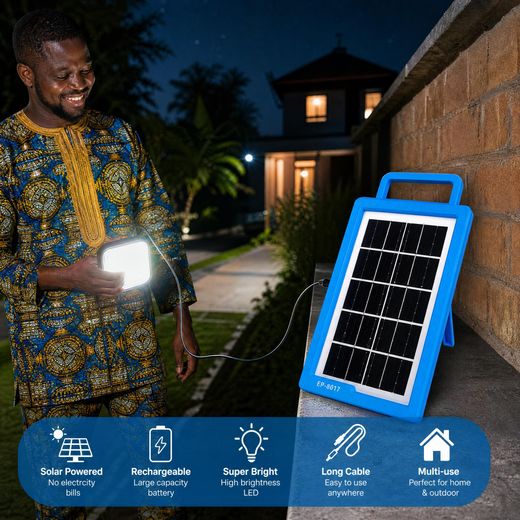Generic solar charge kit with light - image 3