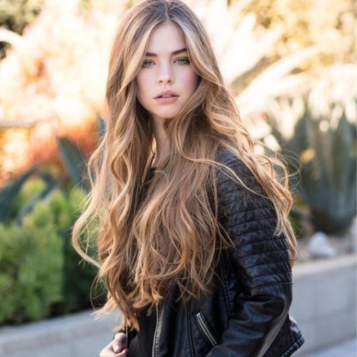 Fashion Gradient Color Long Curly Hair Wig Headgear for Women