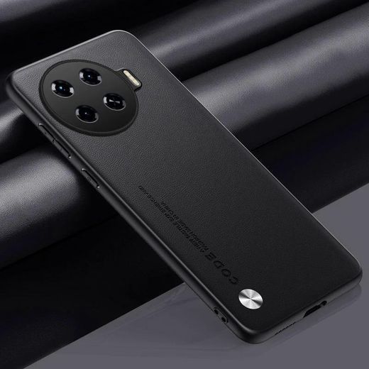 TECNO Luxury PU Leather Case For  Spark 20 Pro Plus Back Cover Matte Silicone Full Protection Phone Case For  Spark 20 Pro+ - image 3