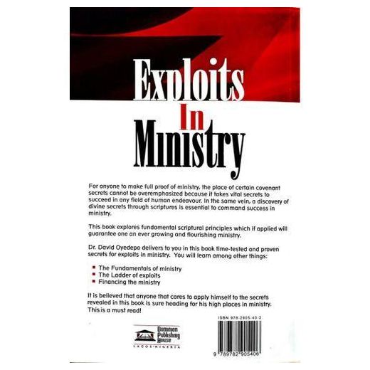 Dominion Exploits in ministry by David O. Oyedepo - image 2