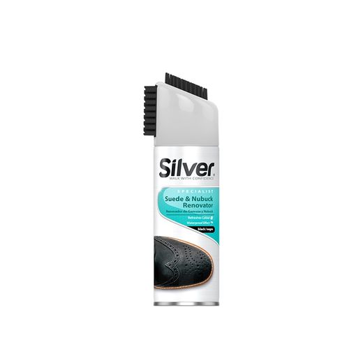 Silver Suede and Nubuck Renovator Shoe Spray - 200ml x 2 - Black/Brown - image 3