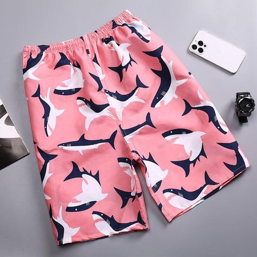 Fashion Men Sports Short Pant Beach Wear - Multicolor