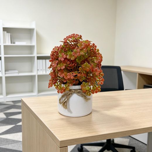 Generic 4 PCS artificial flowers, flowers for room,home plant decorations artificial potted flowers,flowers for living room - image 2