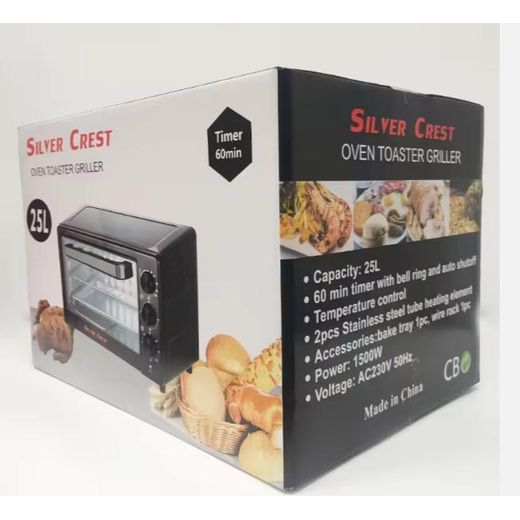 SILVER CREST High Quality 1400W 25 L Electric Oven - image 4