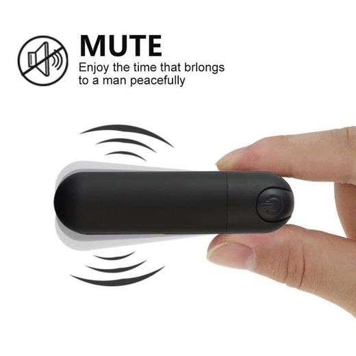 Generic 10-frequency mini bullet head strong Vibrator Rechargeable Magic Wand Vibrator  G Spot Vibrator Vagina Sex Toy - image 4