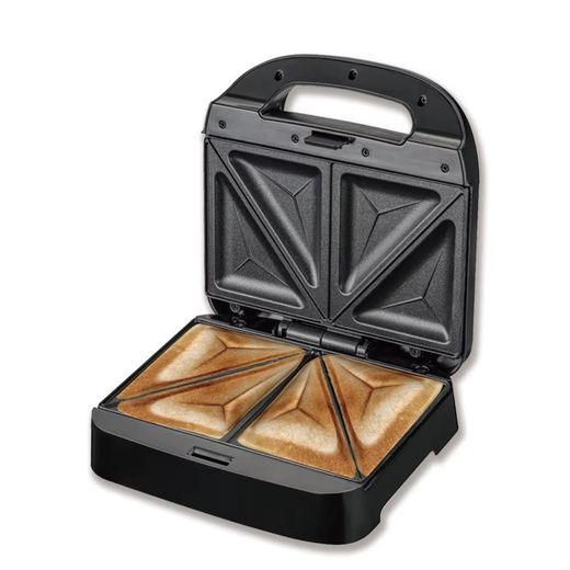 RAF R.2529 4 Slice Nonstick Double Heating for Toast Snacks 750W- Black - image 3