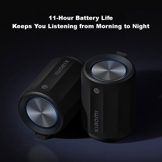 Xiaomi Portable Bluetooth Speaker, Waterproof, Long Battery Life - Black - image 4