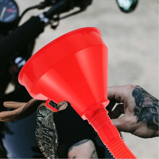 Generic 2pcs car refueling funnel, filter oil funnel, for oil change and refueling - image 3