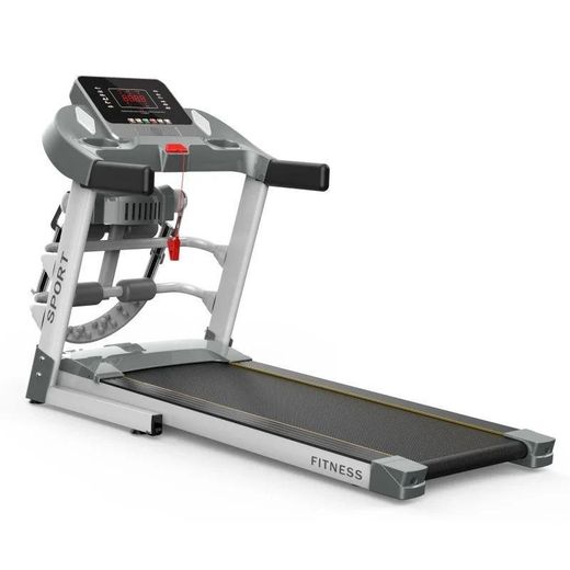 Generic Foldable Treadmills Portable Treadmill with for Home Incline Walking Bluetooth Speakerz with massager Machine - Black - image 2