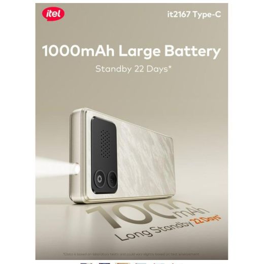 Itel IT2167 - 1.77" - Dual SIM - 32MB - 32MB Phone - 1000mAH -  Black - image 3