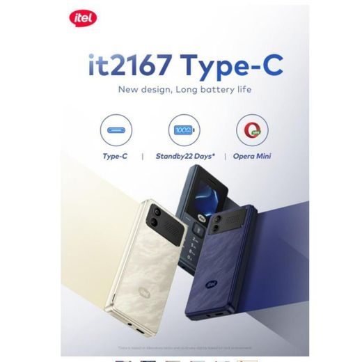 Itel IT2167 - 1.77" - Dual SIM - 32MB - 32MB Phone - 1000mAH -  Black - image 4