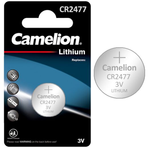 Camelion CR2477-BP1 (Lithium).