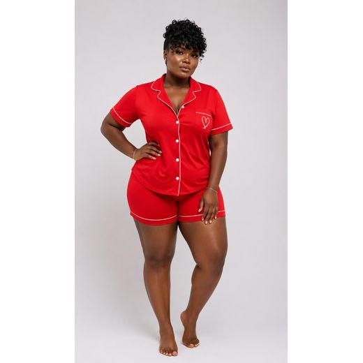Fashion Cotton Women Pajama’s Set - Black - image 2