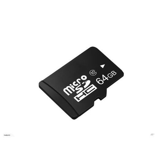 White Label Micro SDHC Card - 64GB - Black + FREE Charger And 64GB Pen Drive - image 2