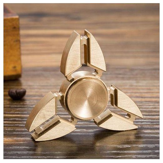 White Label 3 Leaves- Crab Hand Spinner - Gold - image 4