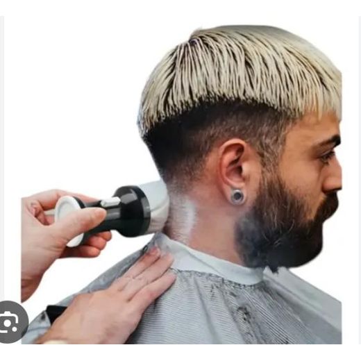 A C R Multifunctional Barber's Powder Dusting Brush - Multicolour