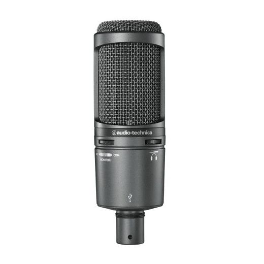 Audio Technica AT2020 Cardioid Condenser Microphone for home and studio recording