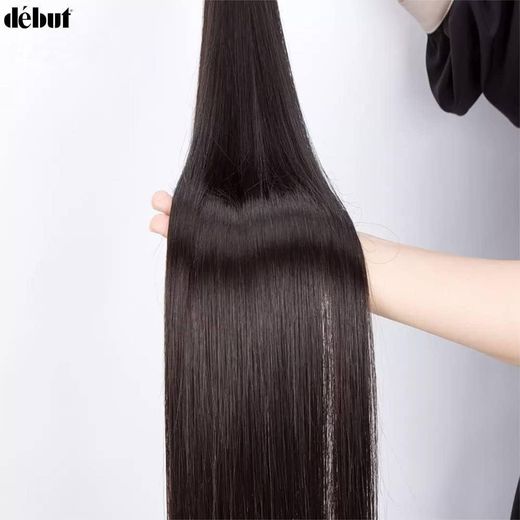 New Feeling Bone Straight Non-Human Hair Bundles for Braiding – 3 Bundles, 30 Inches - image 3