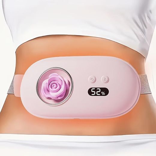 Generic Portable USB-Rechargeable Heated Waist Massage Pad / Electric Heating Belt for Warming the Lower Back and Abdomen